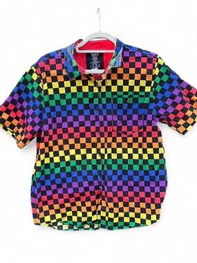 Spencer's Black Tag Tee with Red Trim